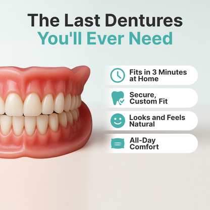 😁 Ends Today: 70% OFF! SEAGRIL™ Custom-Fit Full Functional DenturesMake you more confident – Made in the USA & FDA-Certified